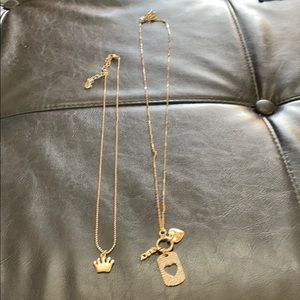 2 piece Juicy necklace set